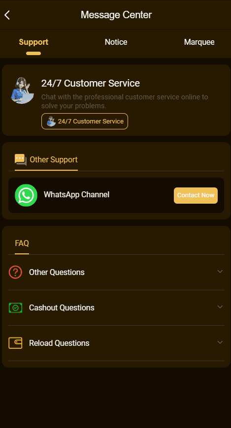 JZ666 Game 24/7 support and service