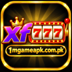 XF777 Game logo with gold and white XF777 branding