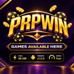 PRPWin Game logo with modern gaming design
