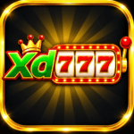 XD777 game logo with golden slot machine design and red 777 symbols