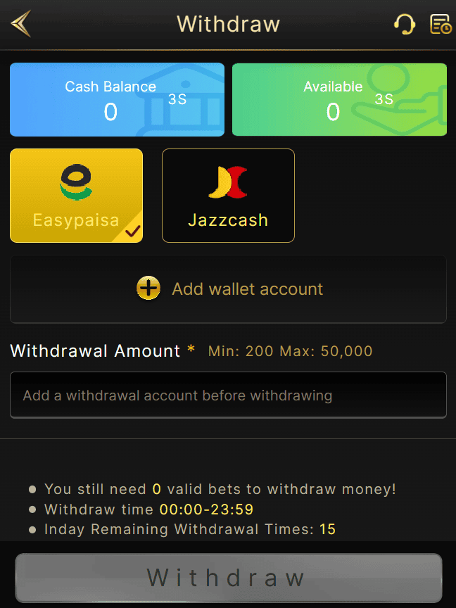 8557 Game Withdrawal – Payment Methods and Cashout Guide in Pakistan